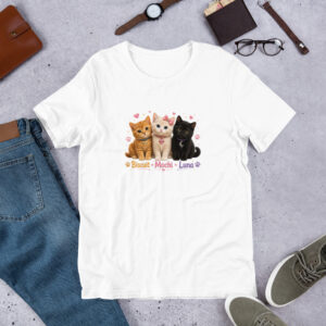 Three Tiny Paws Unisex T-Shirt