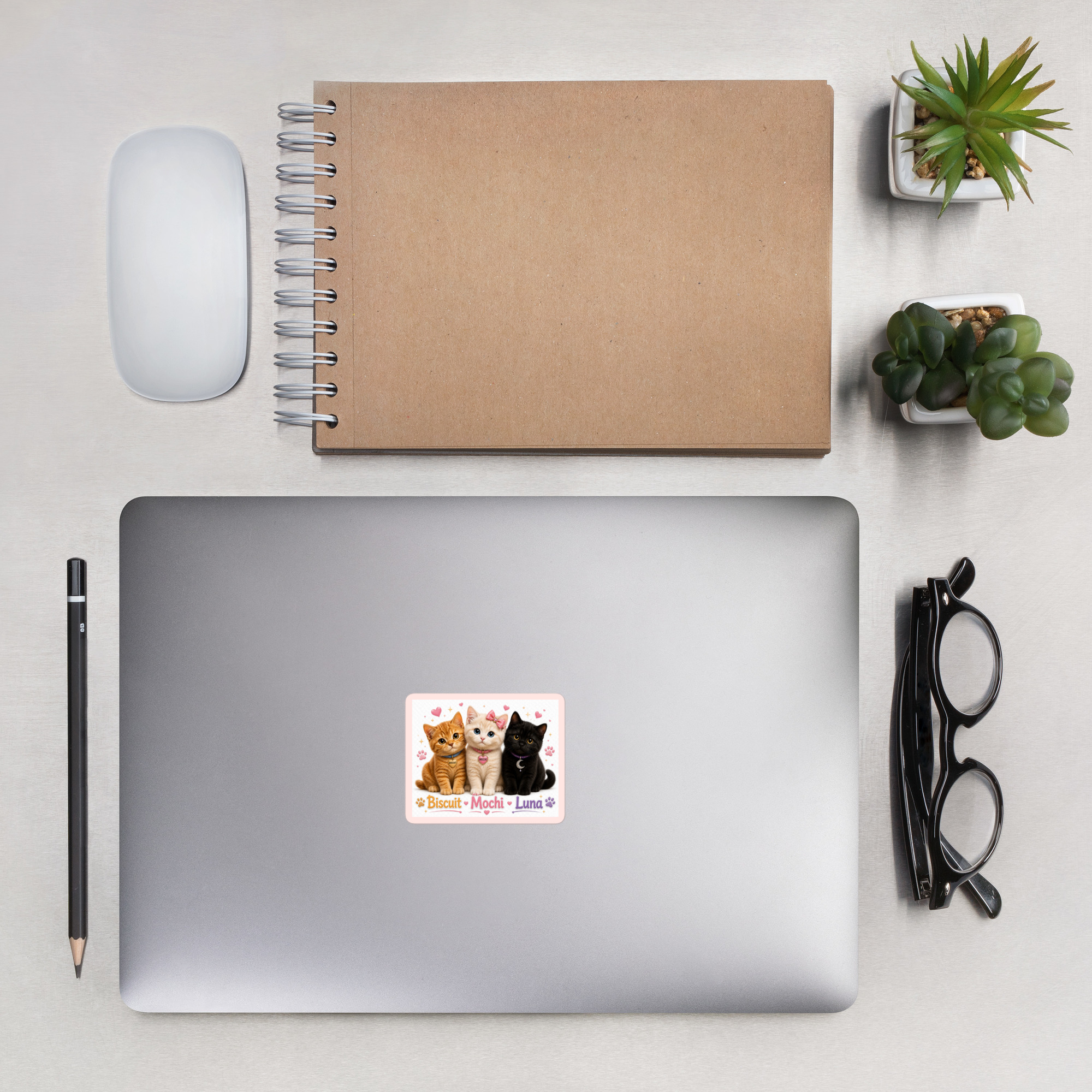 Mochi, Luna & Biscuit™ Kitty Crew stickers - Image 2