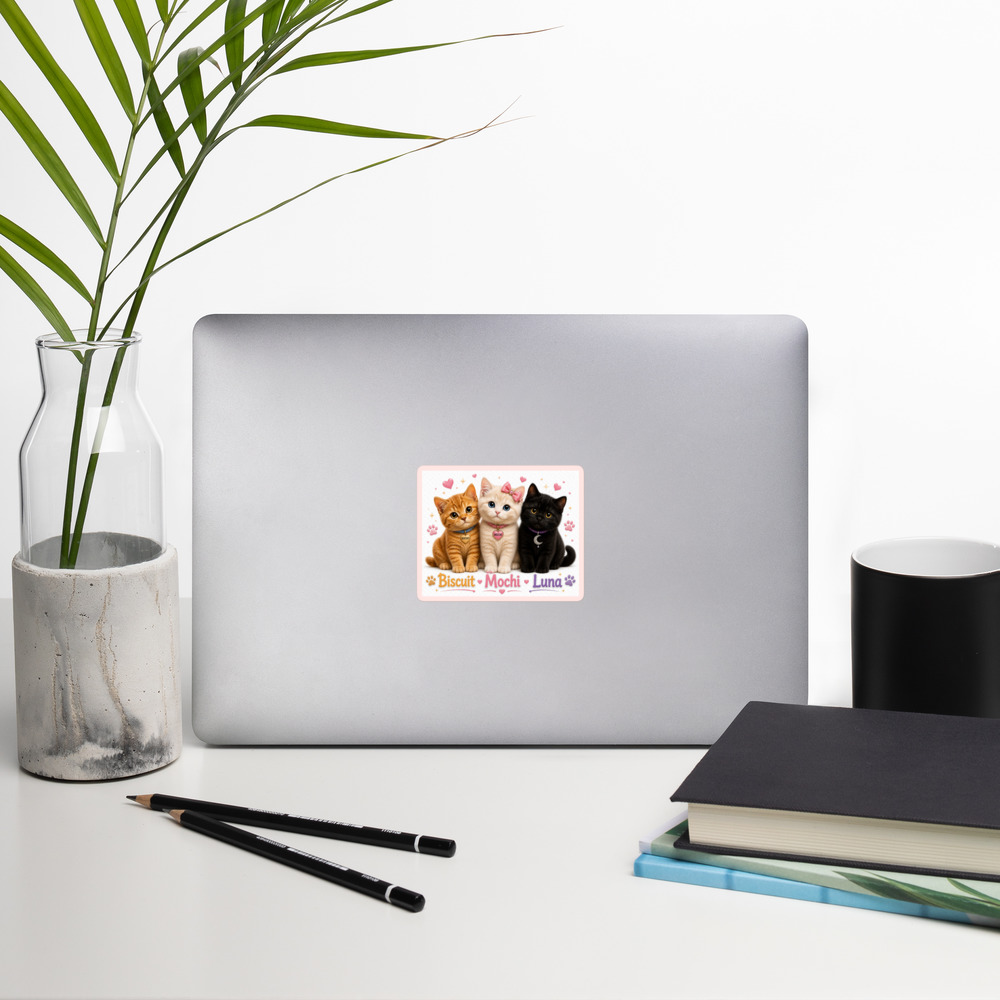 Mochi, Luna & Biscuit™ Kitty Crew stickers - Image 6