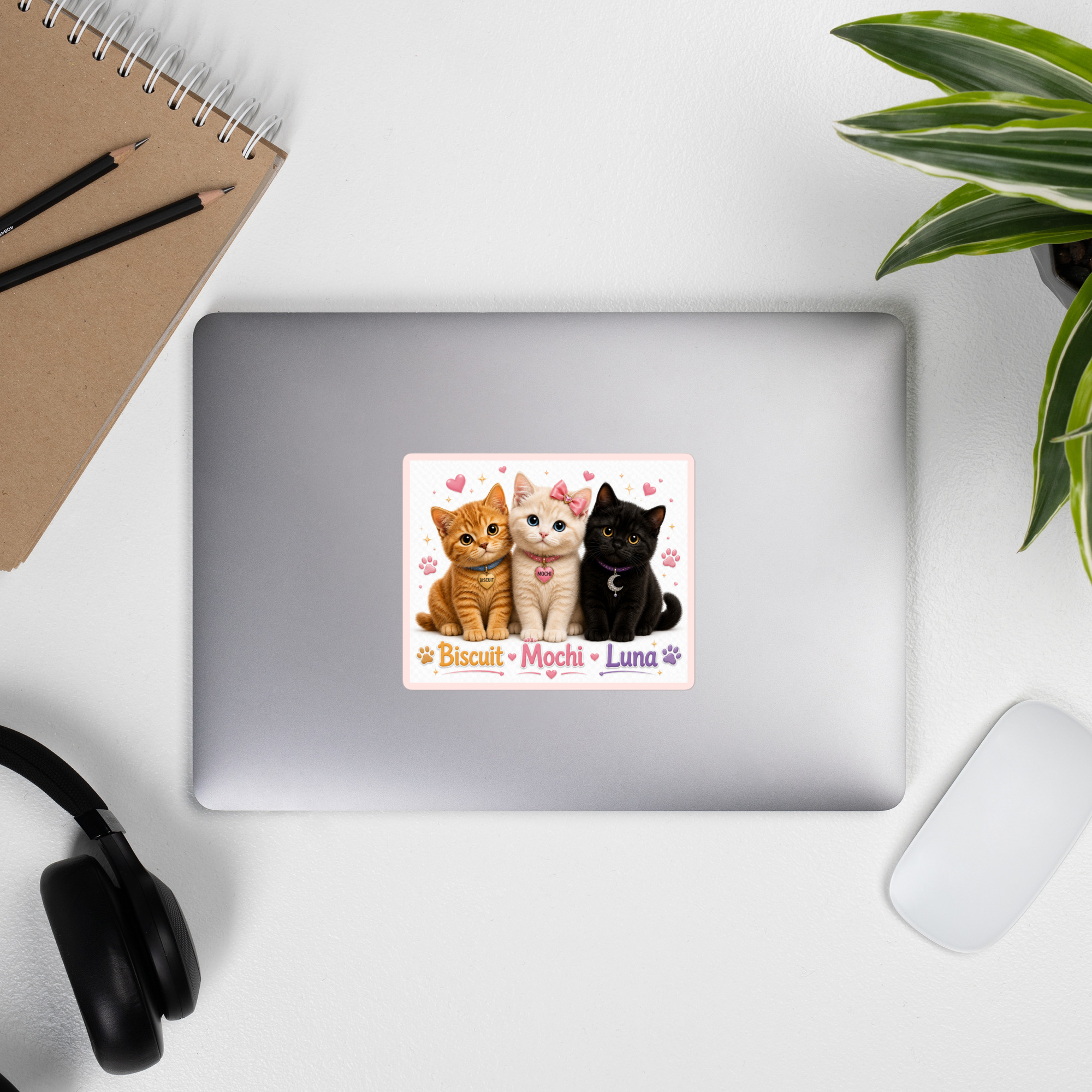 Mochi, Luna & Biscuit™ Kitty Crew stickers - Image 9